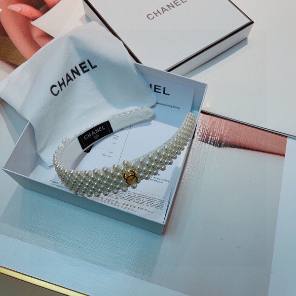 WHITE PEARL HAIRBAND 124690