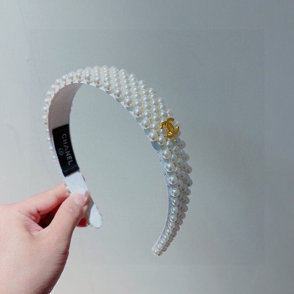 WHITE PEARL HAIRBAND 124690