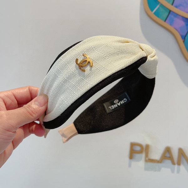 WHITE FABRIC HEADBAND 168553