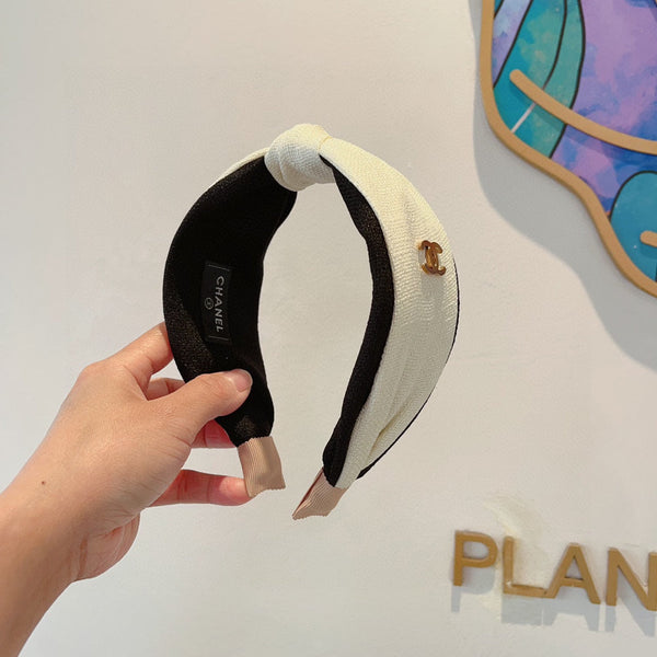 WHITE FABRIC HEADBAND 168553