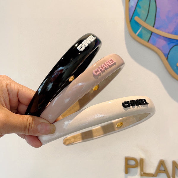 WHITE CREAM RESIN HAIRBAND 358244