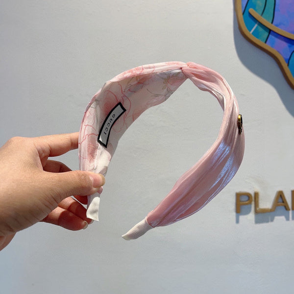 CHIFFON HEADBAND CREPE PINK 429327