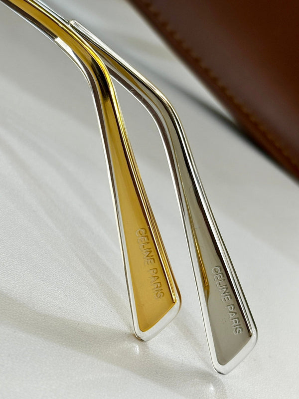 SUNGLASS CL40100 IN METAL MINERAL GLASS LENSES