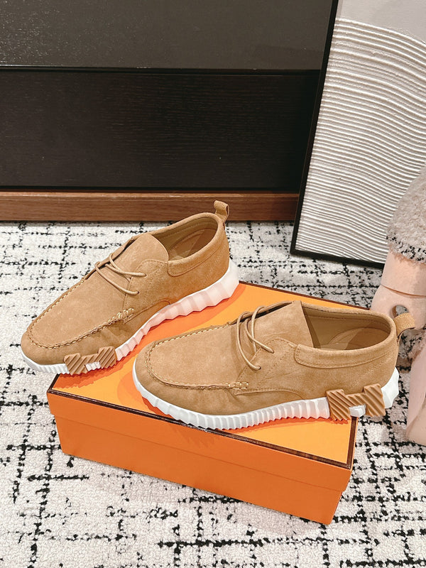 HM Increase Sneaker Dark Beige Suede 965676