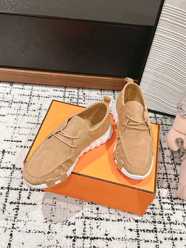 HM Increase Sneaker Dark Beige Suede 965676