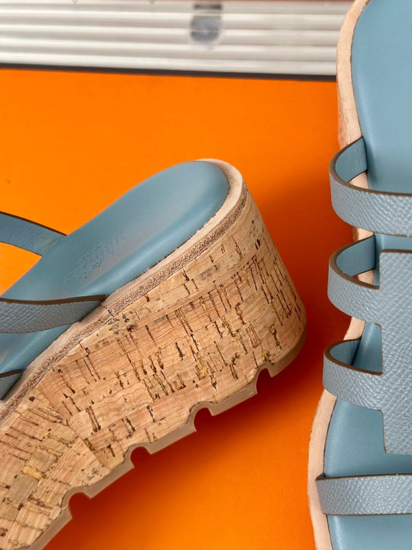 SANDALO ISABELLA IN VITELLO CIELO