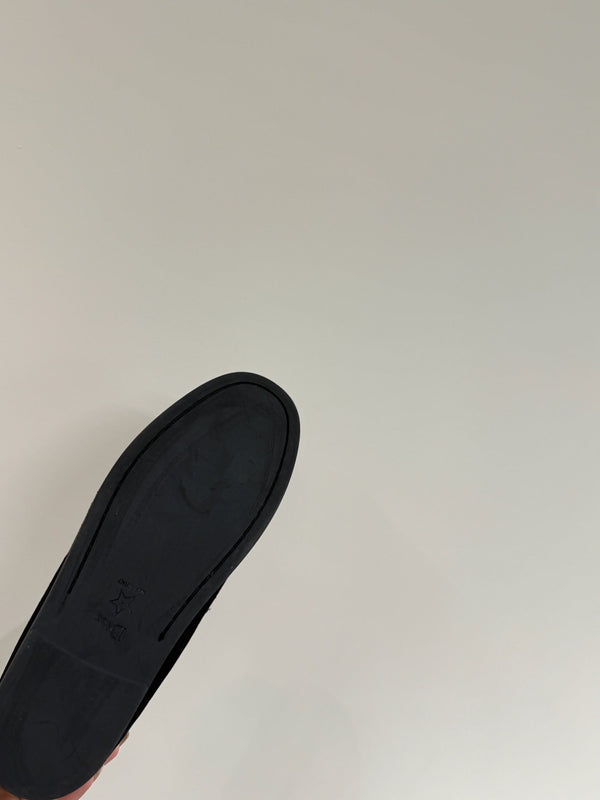 CD Loafers In Black Suede And Fleece Lining 109293