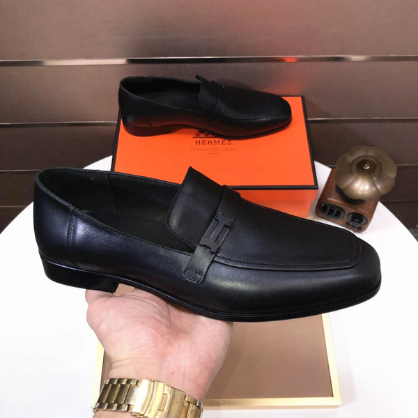 HM GIOVANNI LOAFER BLACK CALFSKIN