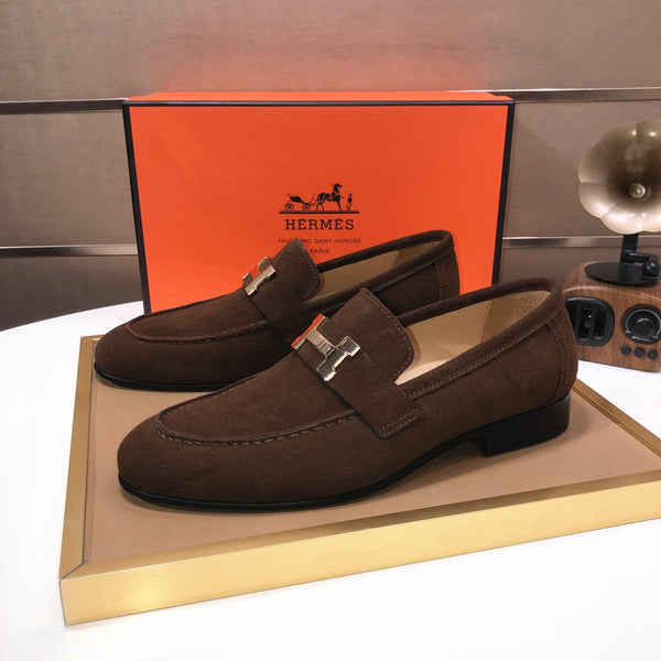 HM PARIS LOAFER WALNUT SUEDE