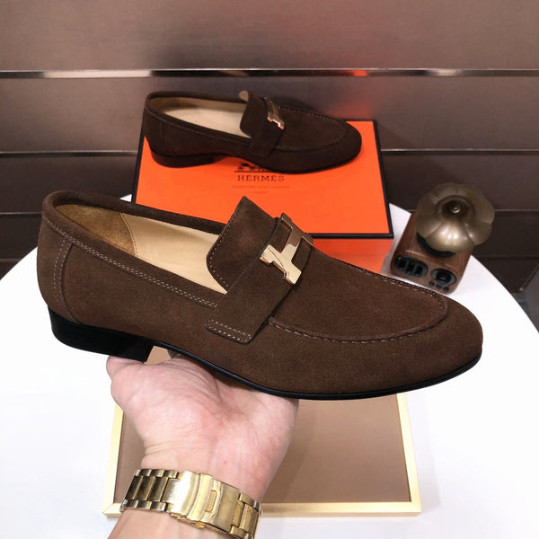 HM PARIS LOAFER WALNUT SUEDE