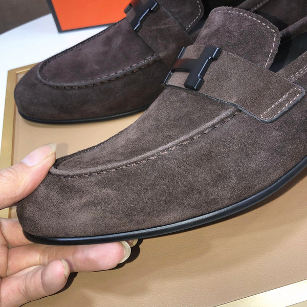 HM PARIS LOAFER PECAN SUEDE