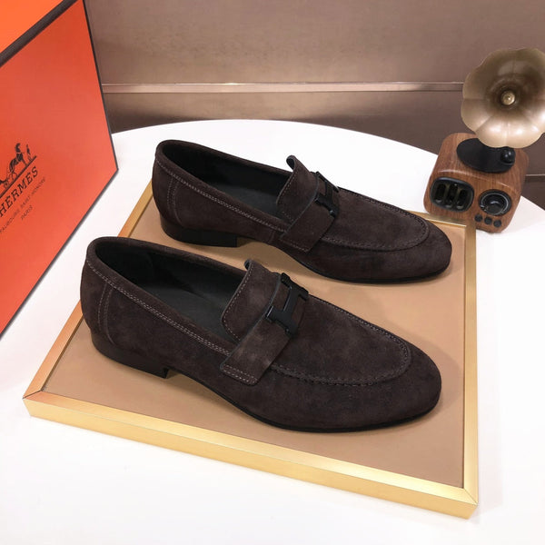 HM PARIS LOAFER PECAN SUEDE