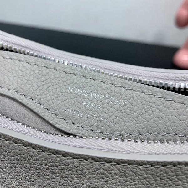 LV Boulogne Brume Gray Monogram Cowhide 205491