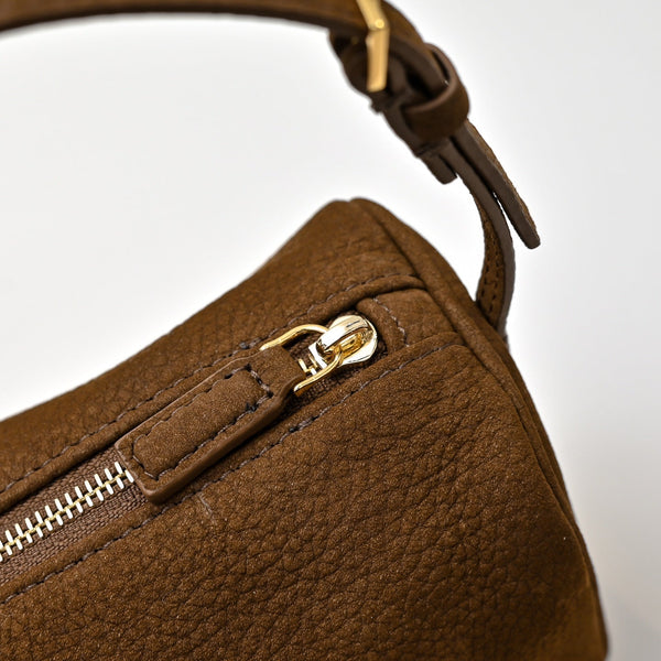 The Row 90's Bag 19cm in Suede