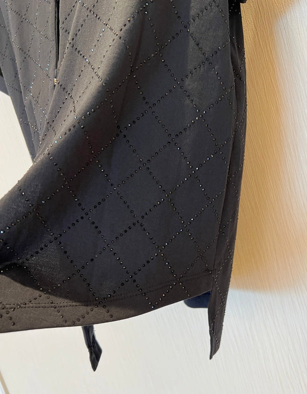 CC 2025 Open-back T-shirt Black Cotton