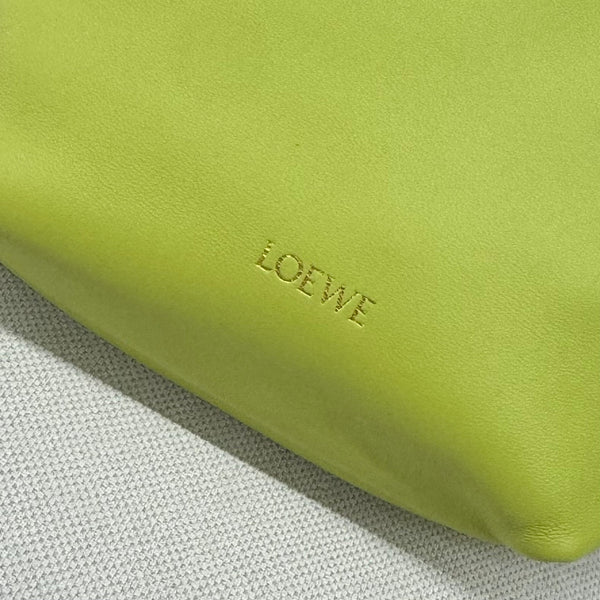 Borsa Loewe Flamenco 23 Lime Agnello Ghw