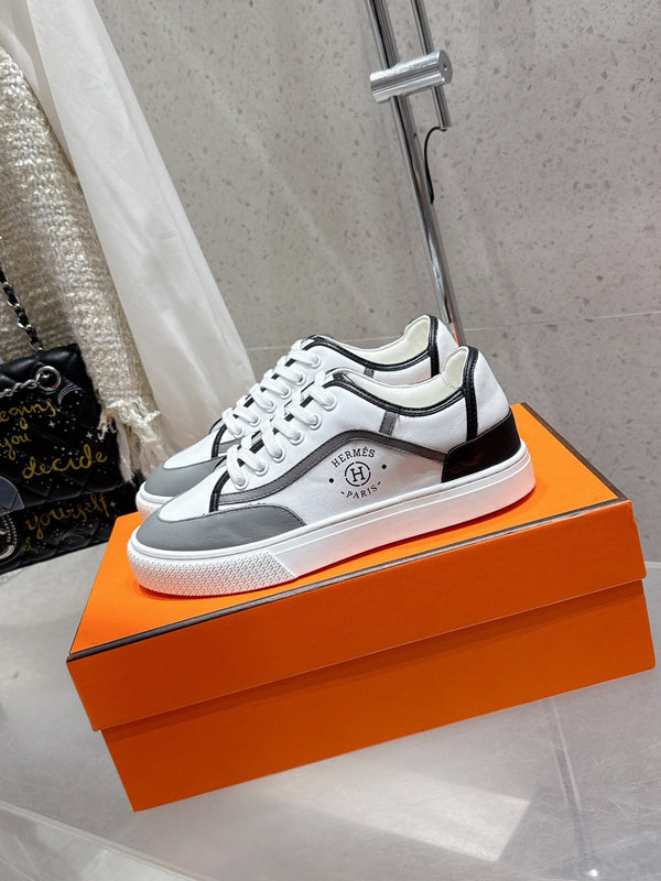 HM Get Sneaker Multicolore Blanc Calfskin 204754