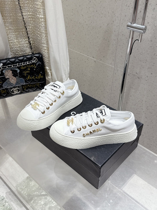 CC Sneaker White cowhide 204667