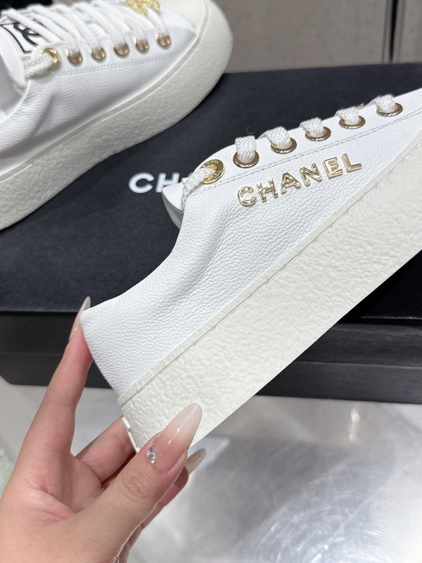 CC Sneaker White cowhide 204667