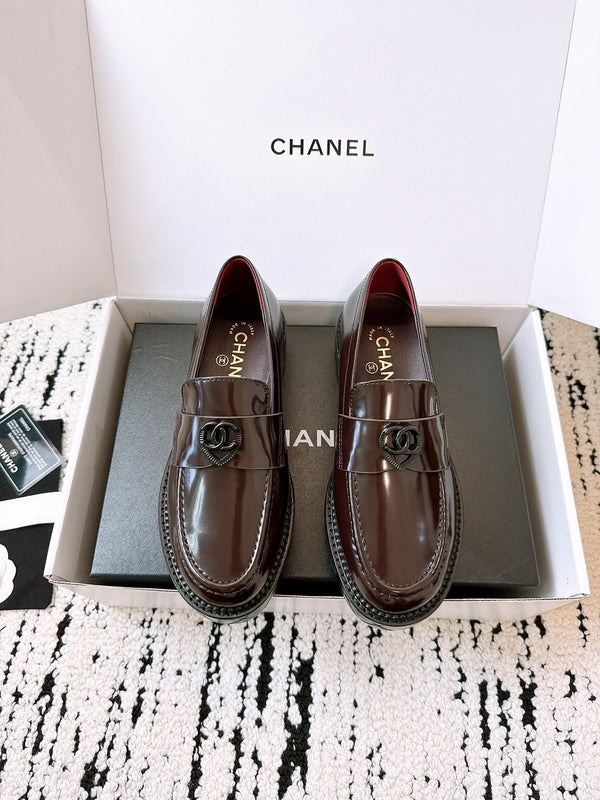 CC Moccasins 45mm In Burgundy Glossy Lambskin 144629