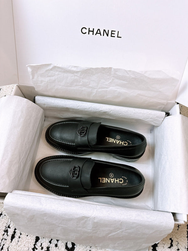 CC Moccasins 45mm In Black Lambskin 144631