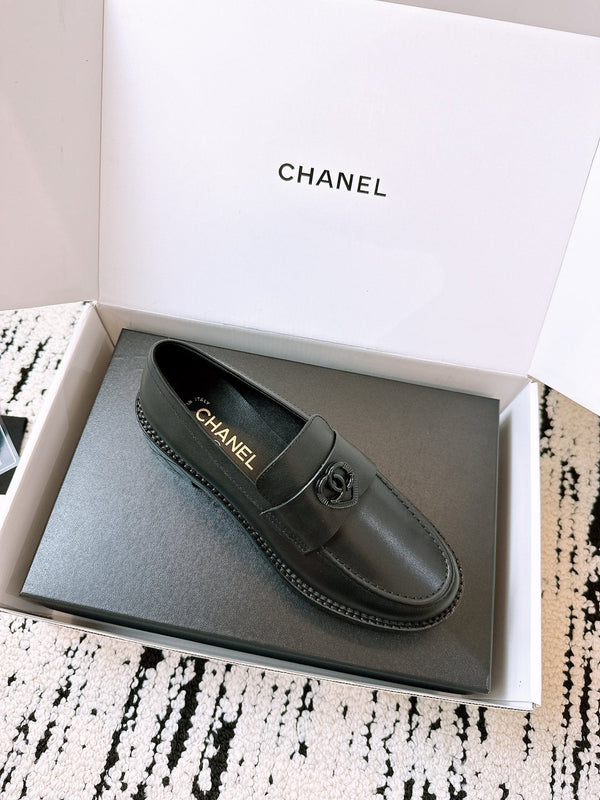 CC Moccasins 45mm In Black Lambskin 144631