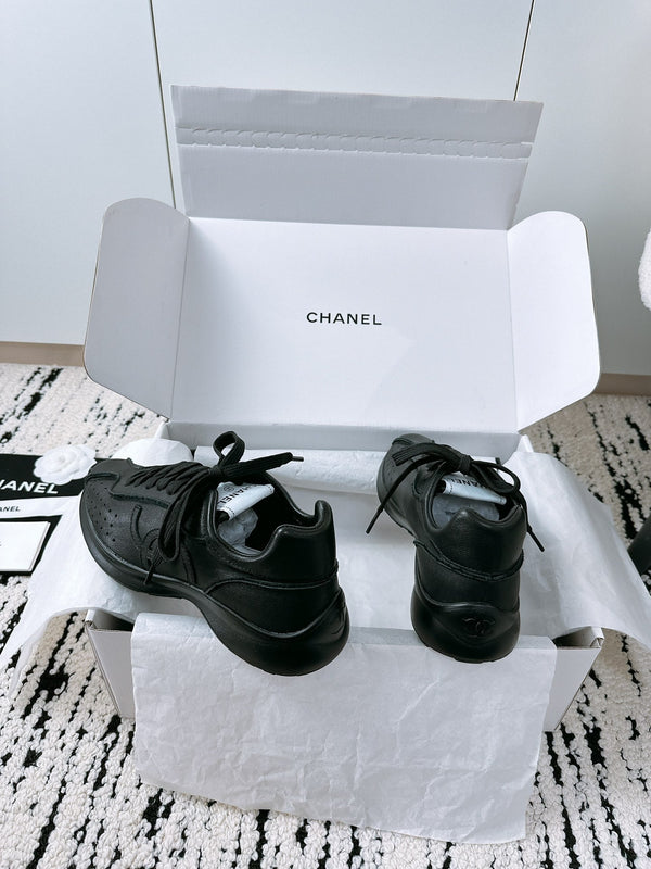 CC Sneaker 35mm In Black Soft Cowhide 144689