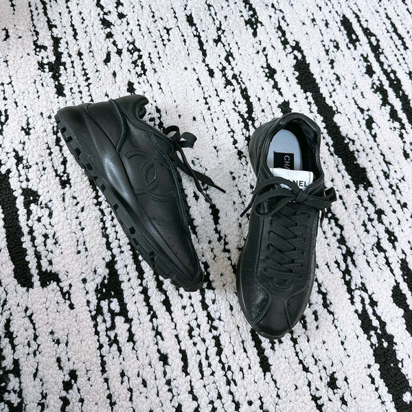 CC Sneaker 35mm In Black Soft Cowhide 144689