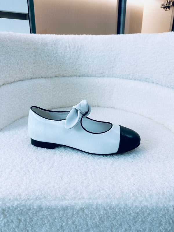 CC Mary Janes 15mm In White Cowhide 144485