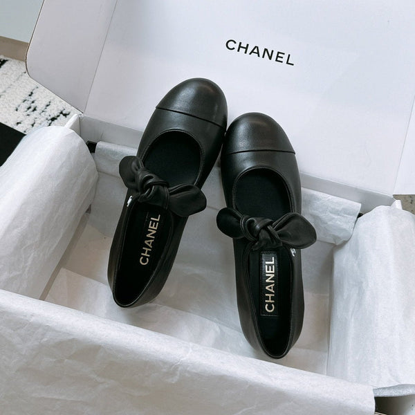 CC Mary Janes 15mm In Black Cowhide 144487