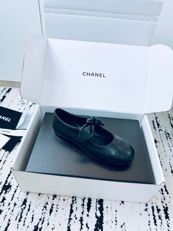 CC Mary Janes 15mm In Black Cowhide 144487