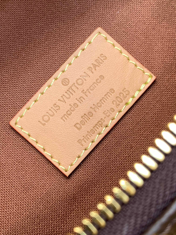 LV Rush Bumbag Brown Boro Monogram Landscape canvas & Cowhide