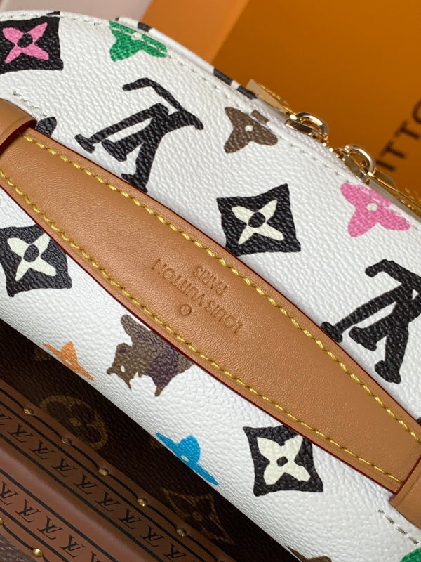 LV x Tyler M24858 Rush Bumbag White Monogram Canvas & Calfskin GHW