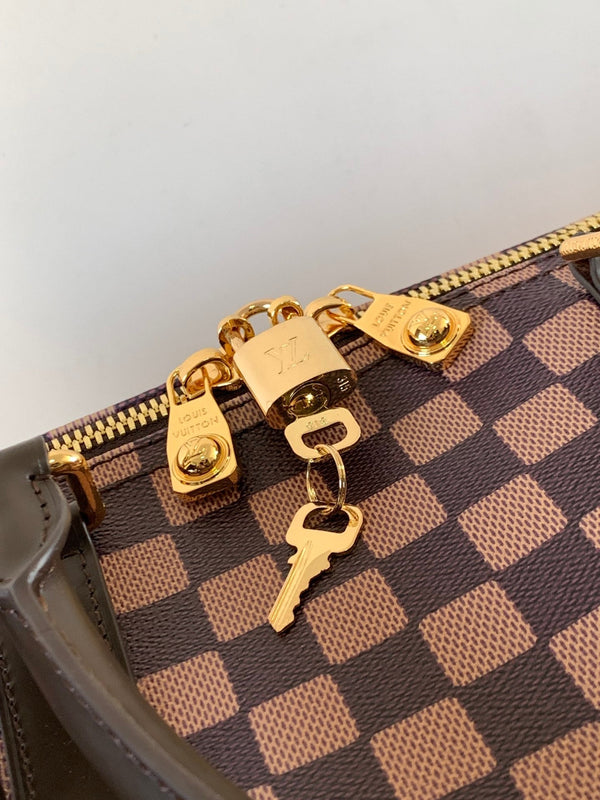 LV Keepall Bandoulière 50 Brown Damier Phriendship Canvas