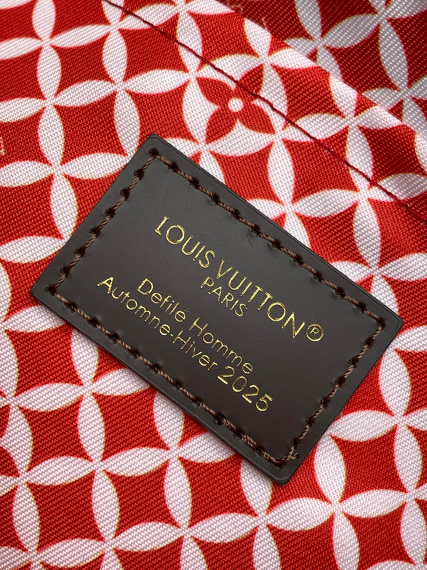 LV N40797 Nil Messenger Bag 25cm Damier Canvas & Leather Trim GHW