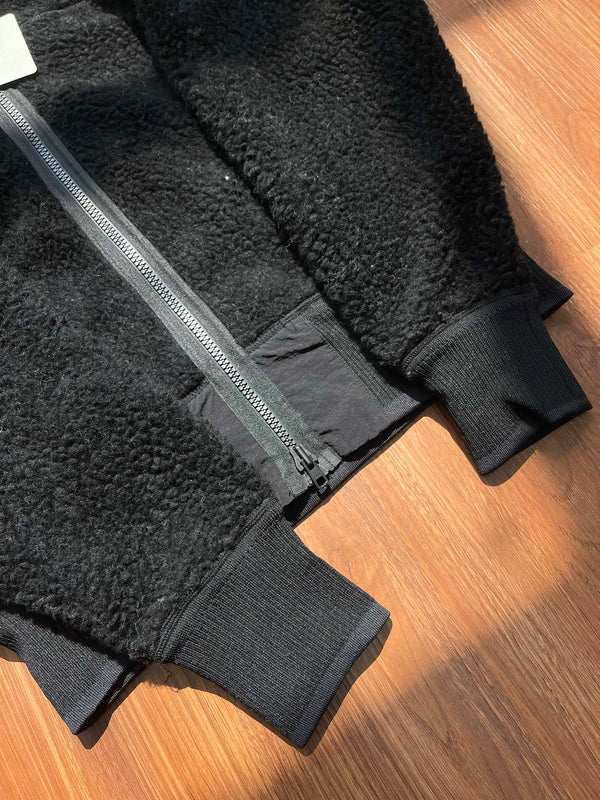 C. Goose Hoodie Black Lambswool 0010