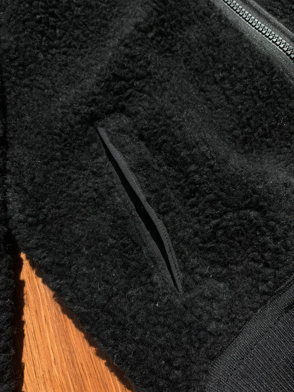 C. Goose Hoodie Black Lambswool 0010