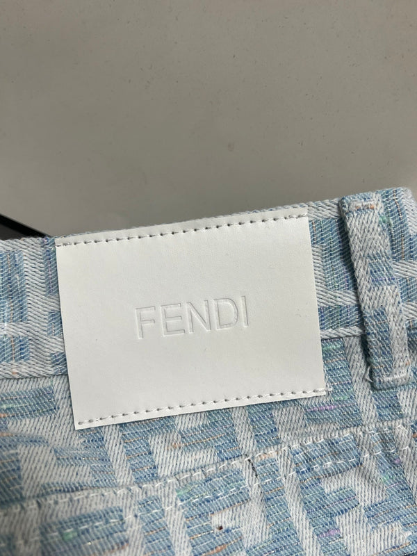 FF 25 Monogram Light Blue Jean