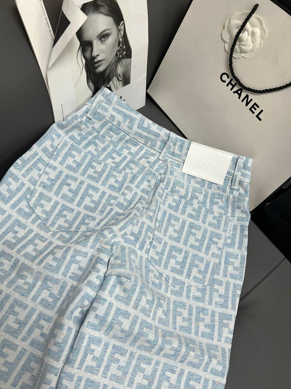 FF 25 Monogram Light Blue Jean