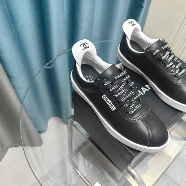 CC Low Sneaker Black Cowhide