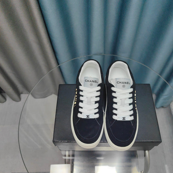 CC Sneaker Black Suede