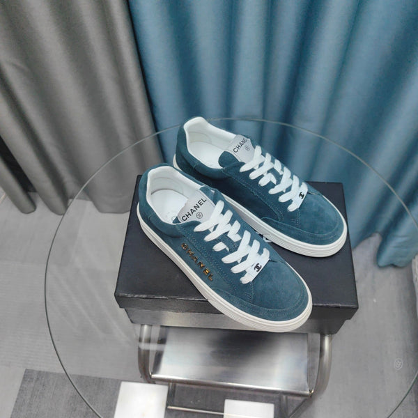 CC Sneaker Aquamarin Suede