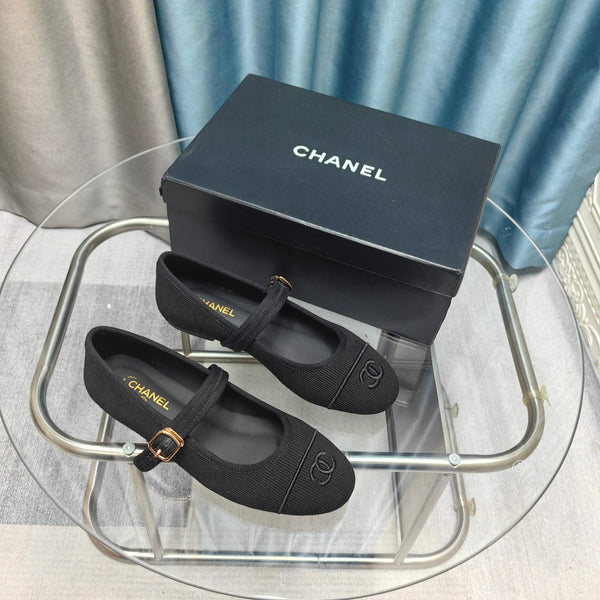 CC 25C Marry Janes Black Fabric