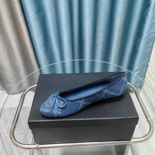 CC 25P Ballerina Blu Denim Fiore