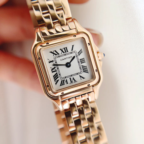 Panthere 22mm Pink Gold Double Chain 44cm