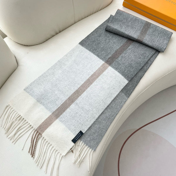 SCARF 180 CM IN DOVE GRAY CASHMERE 394702