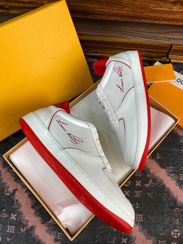 LV RIVOLI FAT SNEAKER BIANCO ROSSO