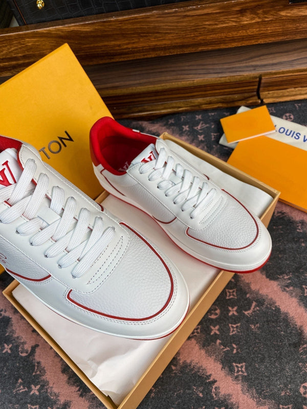 LV RIVOLI FAT SNEAKER BIANCO ROSSO