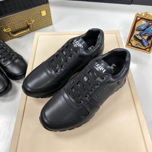 PRA SNEAKER IN BLACK CALFSKIN