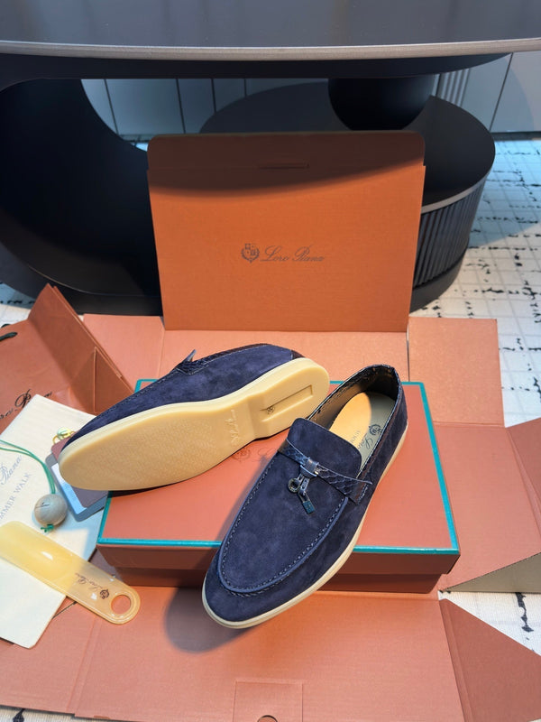 LP Summer Walk Loafer Navy Blue Suede 219156